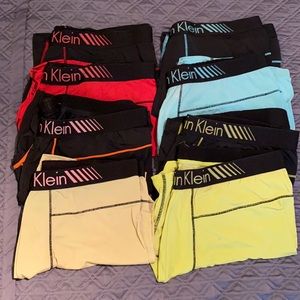 8 Pairs Calvin Klein performance boxer brief